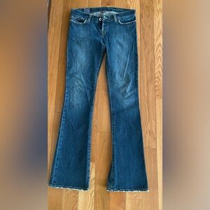 Lucky Brand Sweet Dream Flare Jeans 6/28 Long
